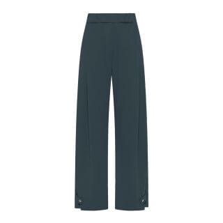 Deha D32526 Pantalone Largo Pinces Gabardina Lyocel Donna Casual Donna