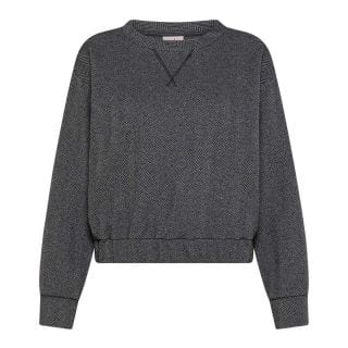 Deha D32680 Felpa Girocollo Matelasse Donna Casual Donna