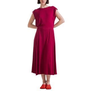 Deha D42287 Abito Side Overlay Viscosa Donna Casual Donna