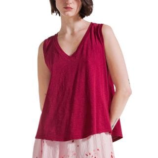 Deha D42510 Canotta Flowy Top Flamme Donna Casual Donna