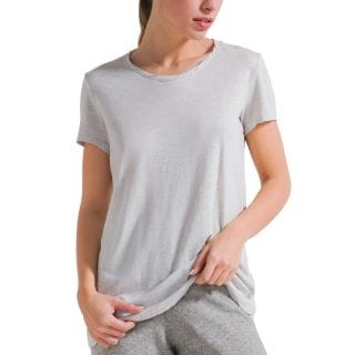 Deha D42513 T-shirt Cotone Fiammato Donna Casual Donna