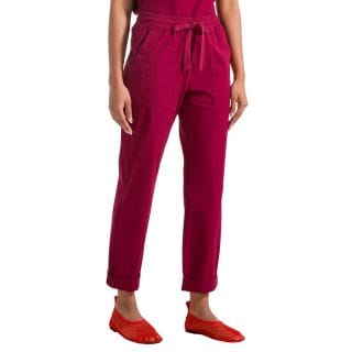 Deha D42556 Pantaloni Popline Straight Donna Casual Donna