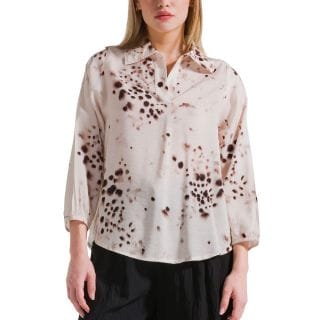 Deha D42610 Blusa Allover Viscose Casual Donna