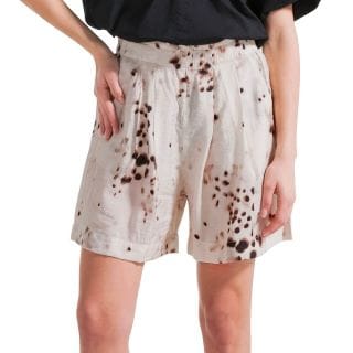 Deha D42616 Bermuda Fluido All Over Crinkled Viscosa Donna Casual Donna