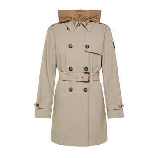 Dekker Ded036001191962 Trench Con Pettorina Staccabile  Delapenne Donna Giacconi Donna
