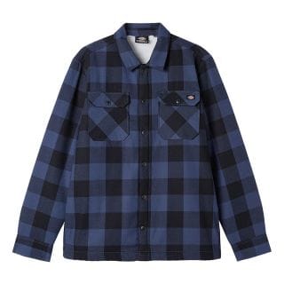 Dickies Dk0a4xgrnv01 Camicia M.l. Lined Sacramento Street Style Uomo
