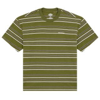Dickies Dk0a88gfk721 T Shirt East Liberty Stripes Street Style Uomo