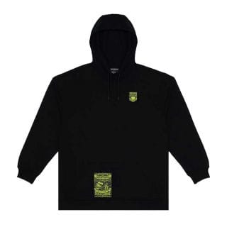 Dolly Noire Sw070 Felpa C/capp Bastard Street Style Uomo