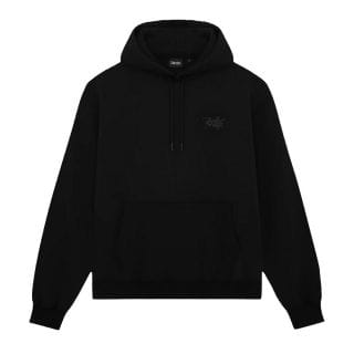 Dolly Noire Sw1027 Felpa Con Cappuccio Dlynr Brushstroke Street Style Uomo