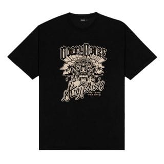 Dolly Noire Ts876 T-shirt Bali Mask Street Style Uomo