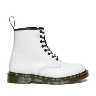 Dr Martens 11822100 Anfibi 1460 Smooth Bianchi Tutti Stivali E Boot Uomo