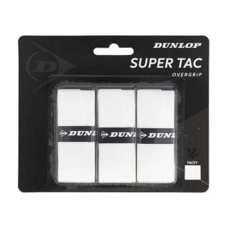 Dunlop 10298360 Overgrip D Tac Super Tac Bianco 3 Pezzi Accessori Tennis Uomo