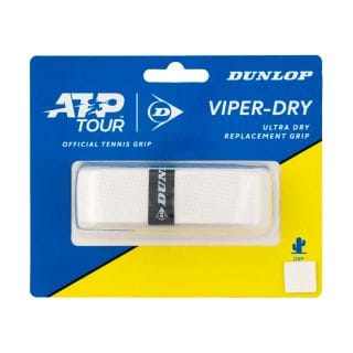 Dunlop 10365371 D Tac Viperdry Replacement Grip White 1pc Accessori Tennis Uomo