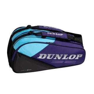 Dunlop 10369989 D Tac Fx-performance 12rkt Violet / Black / Cyan Accessori Tennis Uomo