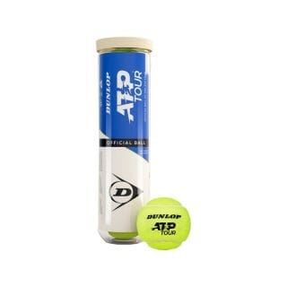 Dunlop 601599 Atp Tour Turbo 4 Palline Palline Tennis Uomo