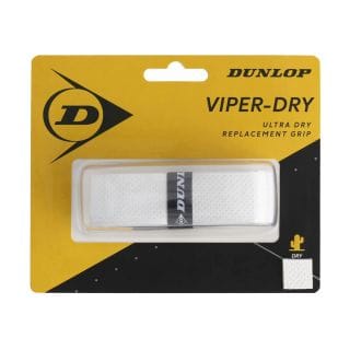 Dunlop 613254 Grip Viperdry  White Accessori Tennis Uomo