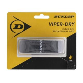 Dunlop 613255 Grip Viperdry Black Accessori Tennis Uomo