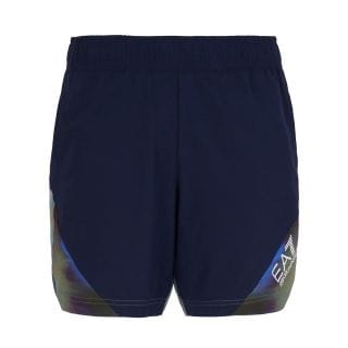 Ea7 Emporio Armani 3dps81 Tennis Pro M Graphic Short Roland Garros Uomo