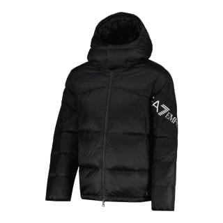 Ea7 Emporio Armani 6dpb33 Piumino Con Cappuccio Long Logo Giacconi Uomo