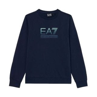 Ea7 Emporio Armani 7b000170 Felpa Giro Visibility Garzata Bambino Abbigliamento Bambino Junior