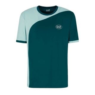 Ea7 Emporio Armani 7m000840 T-shirt Tennis Pro Colorblock Abbigliamento Tennis Uomo