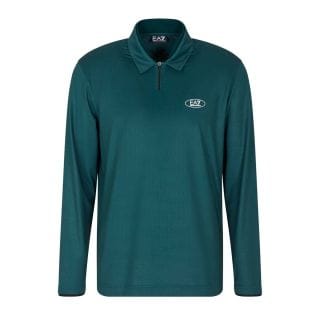 Ea7 Emporio Armani 7m000867 Polo Manica Lunga Golf Pro Abbigliamento Golf Uomo