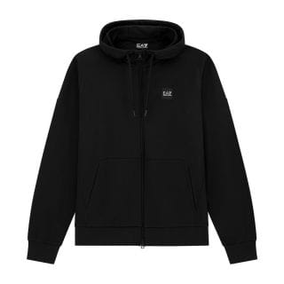 Ea7 Emporio Armani 7m000904 Felpa Full Zip Con Cappuccio Visibility Garzata Sport Style Uomo