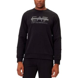 Ea7 Emporio Armani 7m001122 Felpa Girocollo Barred Sport Style Uomo