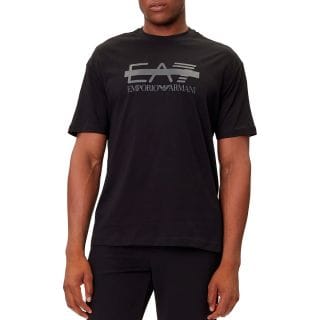 Ea7 Emporio Armani 7m001129 T-shirt Logo Barred Sport Style Uomo