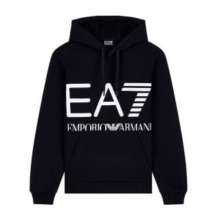 Ea7 Emporio Armani 7m002202 Felpa C/capp Logo Series Oversize Garzata Sport Style Uomo