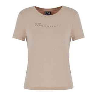 Ea7 Emporio Armani 7w000274 T-shirt Natural Ventus7 Donna Sport Style Donna