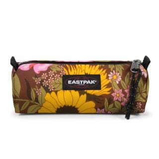 Eastpak Ek372 Astuccio Benchmark Popflower Brown Astucci Per Tutti I Giorni Uomo