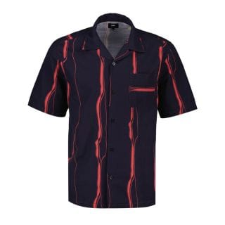 Edwin I031855 Camicia Mercury Stripe Casual Uomo