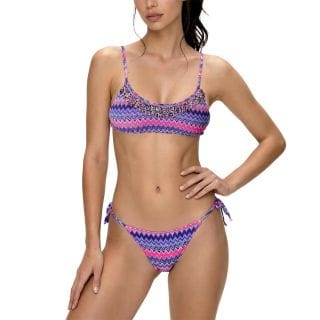 Effek Fc26sw0701 Bikini Top Regolabile Slip Regolabile Donna Mare Donna