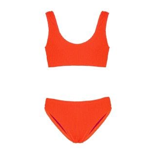 Effek Fj25g1l06uf Bikini Bralette Tessuto Goffrato Bambina Mare Bambino Junior