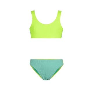 Effek Fj26sg0510 Bikini Bralette Tessuto Goffrato Bambina Mare Bambino Junior