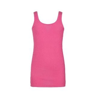 Effek Fj26sg0516 Abito Spallina Tessuto Goffrato Bambina Abbigliamento Bambino Junior