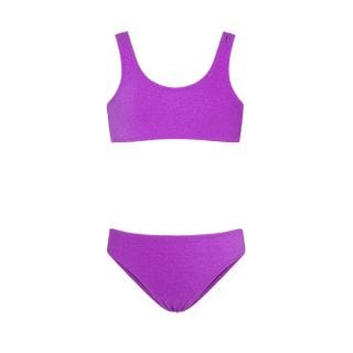 Effek Fj26sg0521 Bikini Bralette Lurex  Bambina Mare Bambino Junior