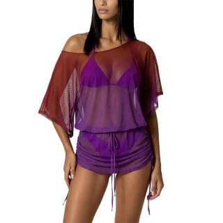 Effek Fk26sw1857 Abito Corto Fantasia Donna Mare Donna