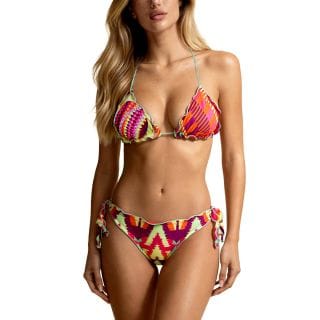 Effek Fk26sw2502 Bikini Triangolo Slip Sbambolato Donna Mare Donna
