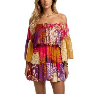 Effek Fk26sw3104 Abito Corto Fantasia Donna Mare Donna