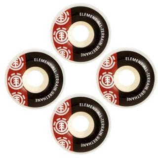 Element Elm Element Wheels (uk) Section 52mm 99a Skateboard Skateboarding Uomo