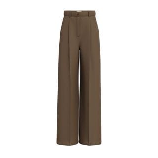 Emme Marella Aceripe26 Pantalone Ampio Pinces Raso Di Contone Donna Casual Donna