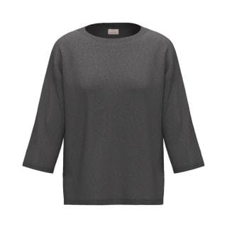 Emme Marella Angiziape26 Maglia Boxi Viscosa Lino Donna Casual Donna