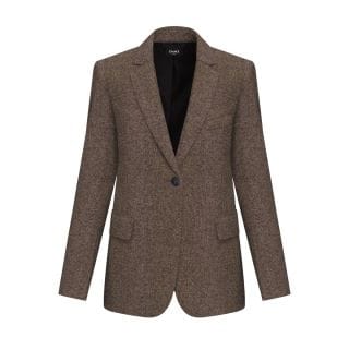 Emme Marella Calate25 Blazer Mix Lana Donna Giacconi Donna