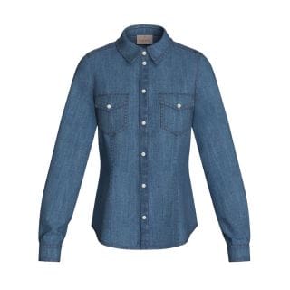 Emme Marella Capannape26 Camicia In Denim Donna Casual Donna