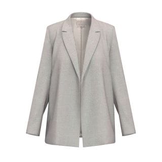 Emme Marella Centrope26 Giacca Aperta In Tessuto Fuido Lame Donna Giacconi Donna