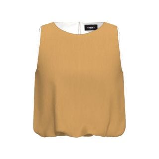 Emme Marella Chiattape25 Top In Popline Donna Casual Donna