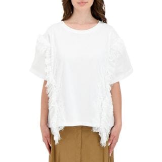 Emme Marella Emispondape26 T-shirt Con Rouches Donna Casual Donna