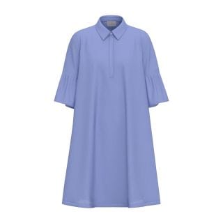 Emme Marella Epochepe26 Abito Popline Midi Svasato Manica Campana Donna Casual Donna